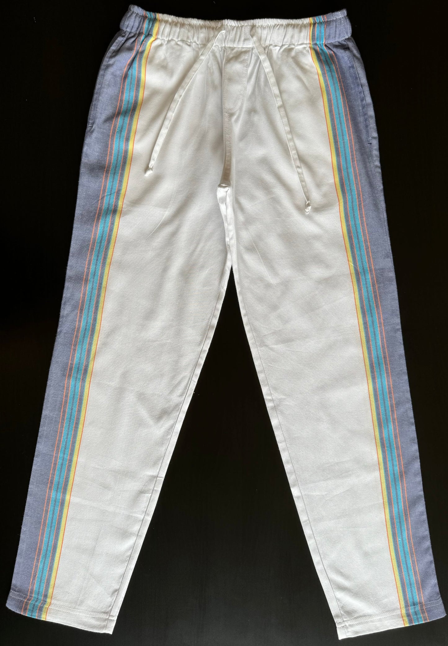 Lightweight Cotton Trousers - Pastel Blue