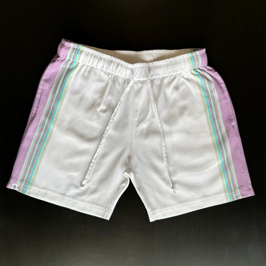 Lightweight Cotton Shorts - Light Purple